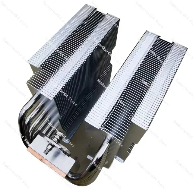 

Tube Double Tower Radiator Large Copper Bottom CPU Radiator Multi-Platform Heat Dissipation Comparable Large Double Tower