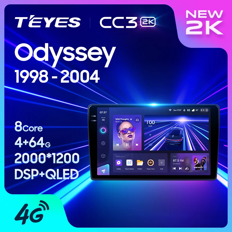 TEYES CC3 2K For Honda Odyssey RL1 1998 - 2004 Right hand drive Car Radio Multimedia Video Player Navigation stereo GPS Android 10 No 2din 2 din dvd