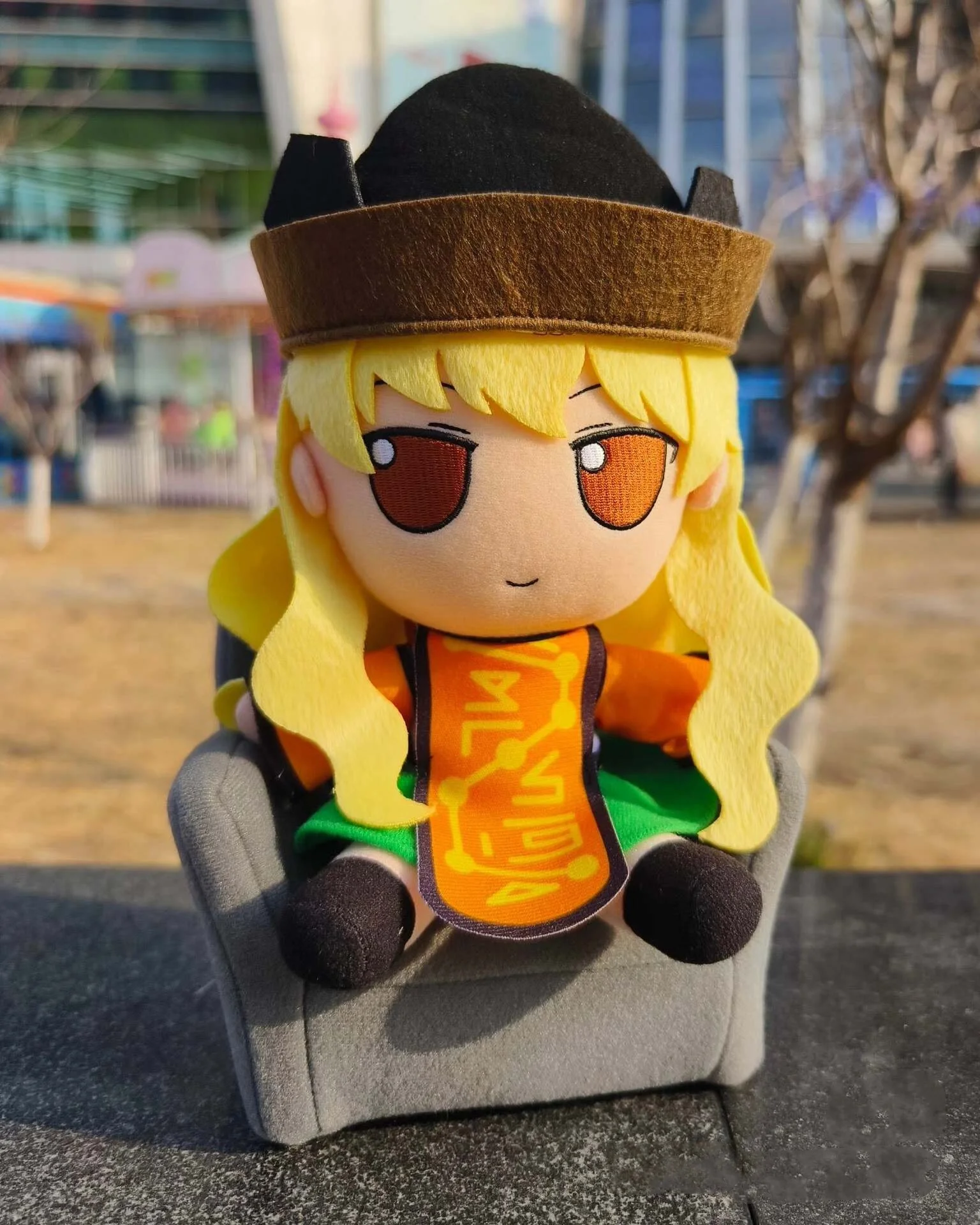 

Плюшевые игрушки TouHou Project Matara Okina, 20 см, милые мягкие игрушки-подушки для косплея, куклы-подушки для детей, подарок на день рождения, Рождество