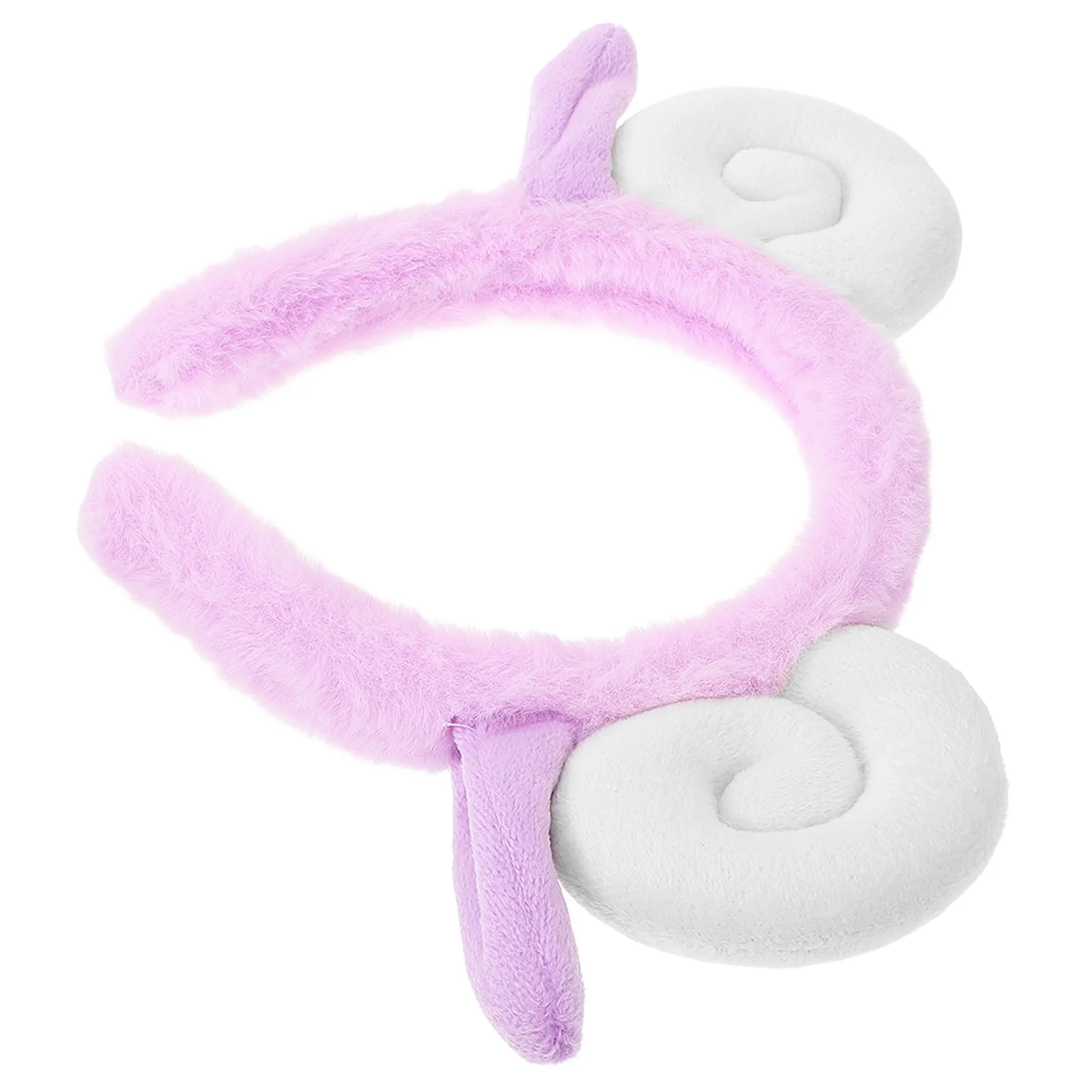 الأغنام القرن عقال لطيف شعر الضأن هوب ل تأثيري حفل زفاف هالوين زي ديكور الحيوان غطاء الرأس الشعر