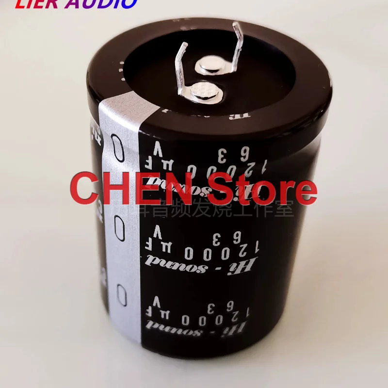 2PCS/lot original NICHICON KS 63V12000UF 35X45MM 85C HI-SOUND 63V 12000UF electrolytic capacitor free shipping