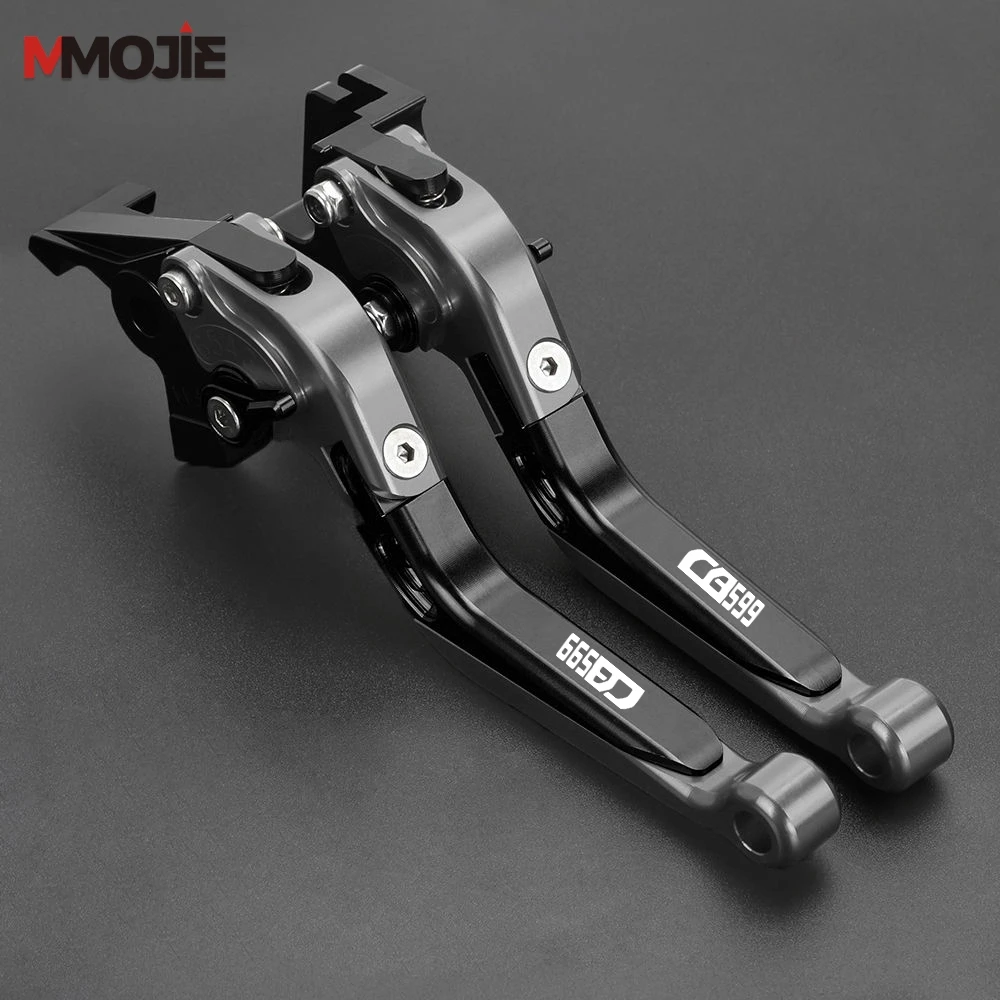FOR honda CB599 CB600F 2007-2013 2012 2011 Foldable Brake Clutch Levers CB 599 Motorcycle 7/8'' 22mm Handlebar Handle Grips Ends