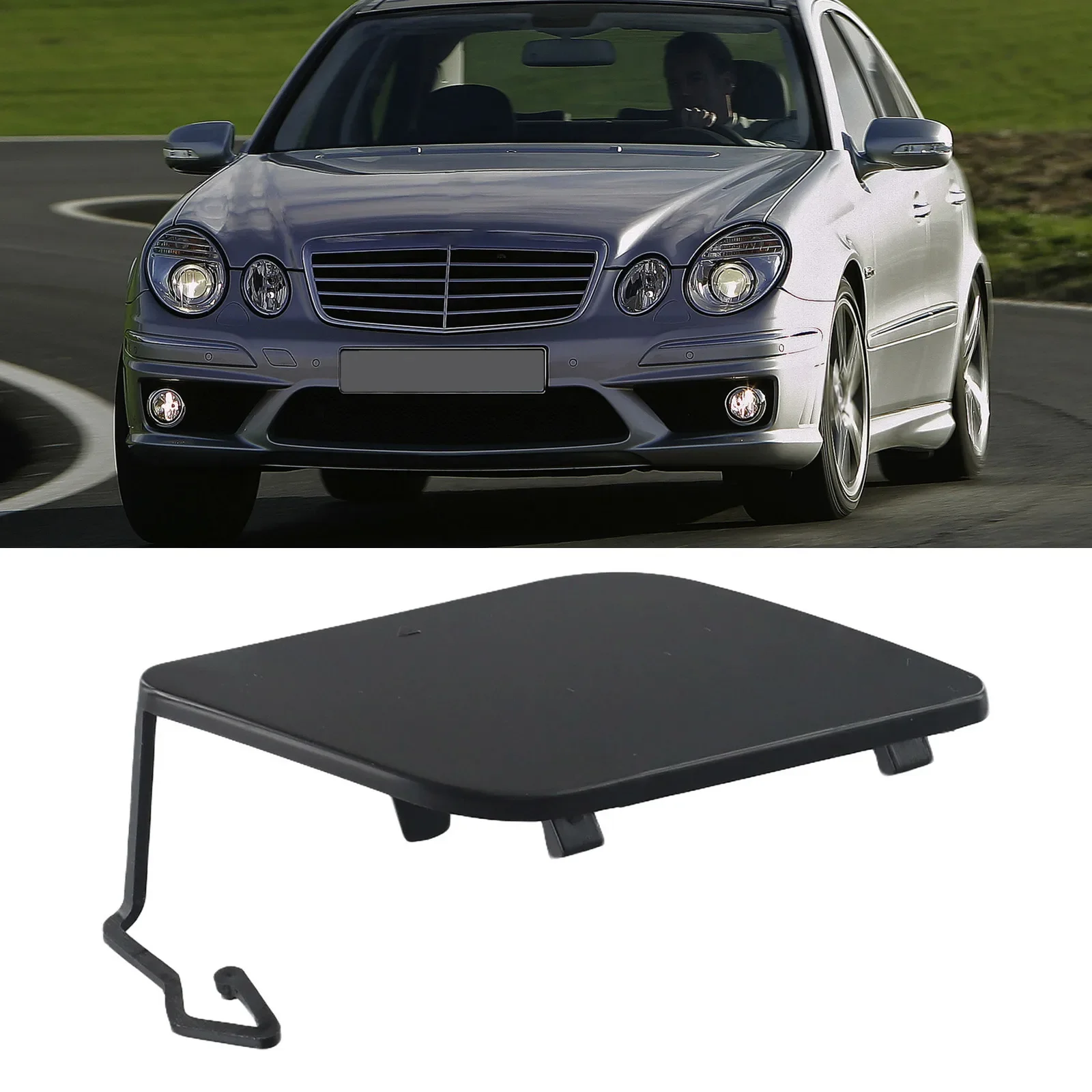 

Get a Fresh Look for Your For MERCEDES E Class W211 2007 2008 09 with our High Quality Front Bumper Tow Hook Cover A2118851022!