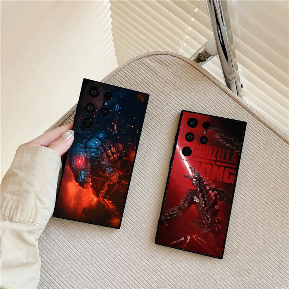 

Big Cool-godzillas Phone Case For Samsung Galaxy S25 Ultra S22 S23 S24 Ultra S21 S20 5G Protective Soft Silicone TPU Funda