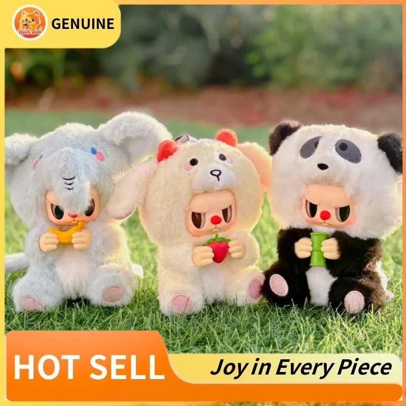 

Genuine New Rebellious Bear Aminal Series Vinyl Plush Blind Box Lawaii Creative Surprise Collectible Cute Trendy Birthday Gifts