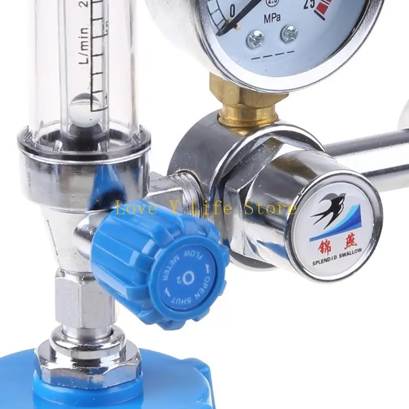 

L74C Oxygen Supply System Accessories Oxygen Pressure Reducer Inhaler Meter Humidification Bottle Gas Regulator for Home
