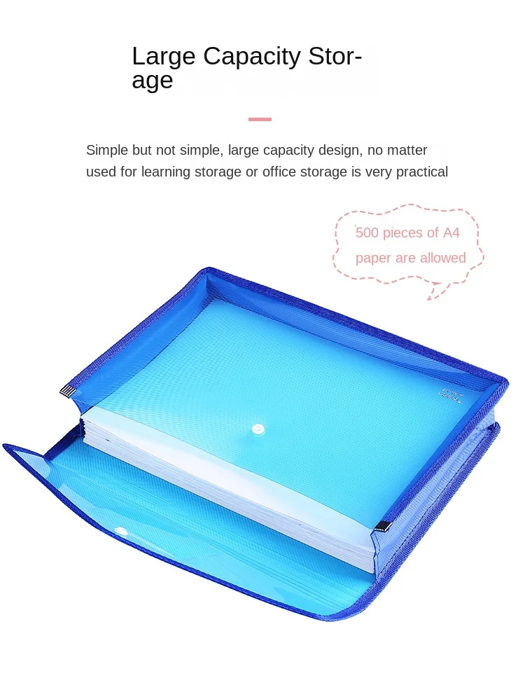 Map Briefpapier Opbergmap Waterdichte Organizer Mappen Pvc Zak Portfolio Papier Opslag Kantoor