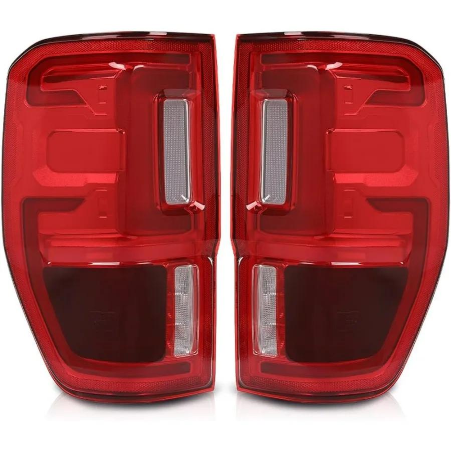 

LED Tail Lights Taillight Assembly Pair Compatible with Ford Ranger 2019-2023 with Blind Spots Models KB3Z-13405-G, KB3Z-13404-G
