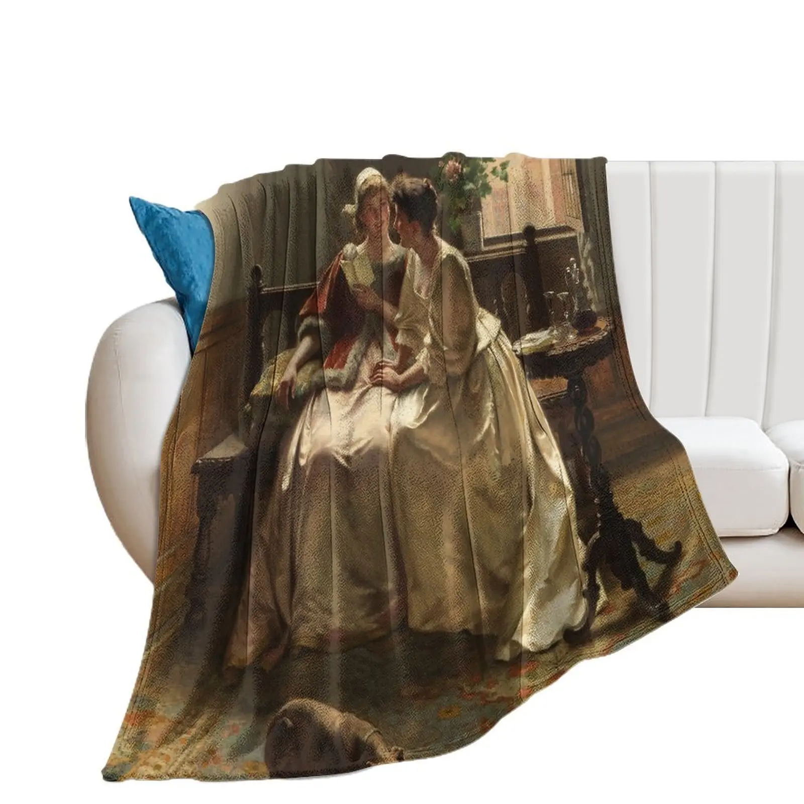 

Good News (Gute Nachrichten) - Max Volkhart Throw Blanket Furrys decorative Blankets Sofas Of Decoration Blankets