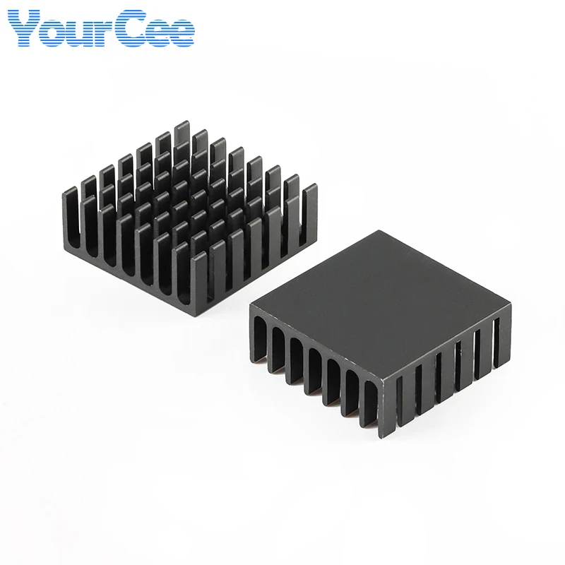 2pcs Heatsink 28*28*11mm 28*28*15MM 28*28*6MM 28*28*8MM Cooling Fin Aluminum Heat Sink Radiator Cooler 28X28X11mm