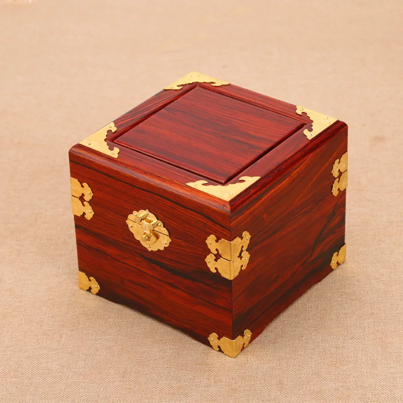 

Redwood Red Acid Branch Teapot Packaging Box Square Plain Purple Clay Teapot Storage Box