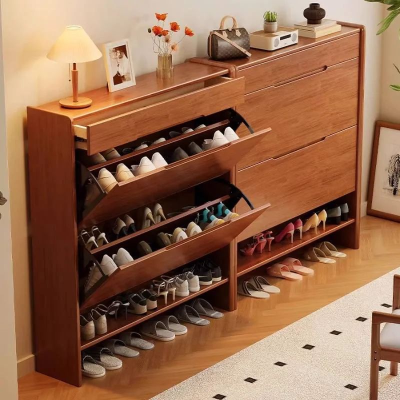 Expandable Durable Shoe Cabinet Storage Nordic Corner Hidden Shoe Shelf Corridor Apartments Rangement Chaussures Furniture