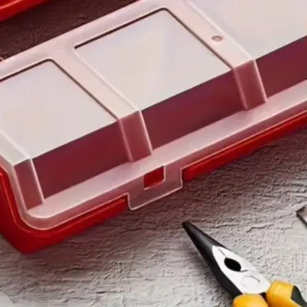 Screw Parts Storage Box With Multiple Compartments For Organizing And Sorting Hardware Screws Nails And Small Accessories