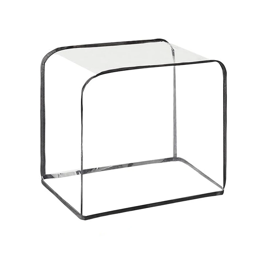 

1PC Bread Maker Cover 30*20*21cm PVC Transparent Covering Toaster Dust Cover Bread Machine Small Toasters Oven Covers Parts