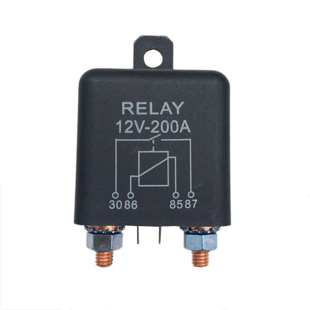 

200A Car Starting Relay Auto 12V Isolator for Forklift Engineering Vehicles Automotive Relay Prevents