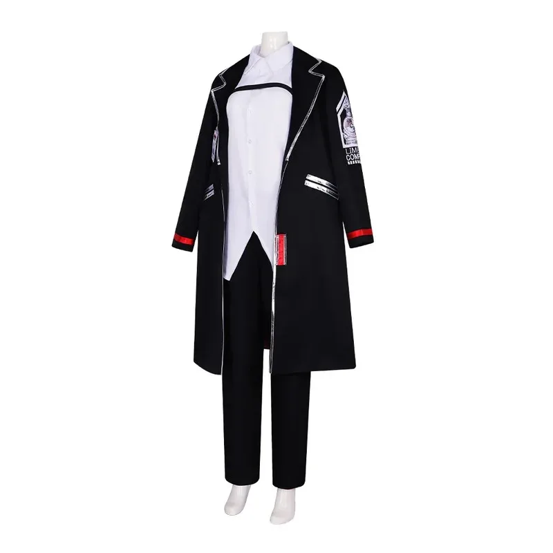 LIMBUS COMPANY Cosplay Anime RyoShu Cosplay Costume Trench Uniforms Suit Halloween Party Men Women Clothes Uniforms