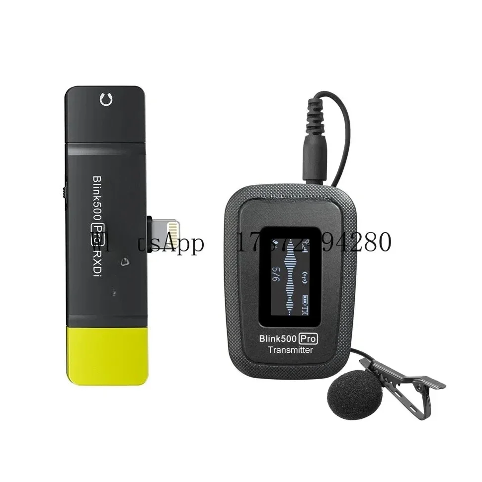 Saramonic Blink500 Pro B3 B4 B5 B6 2.4GHz Dual-Channel Wireless Microphone for iOS Android Smartphone Vlog Recording