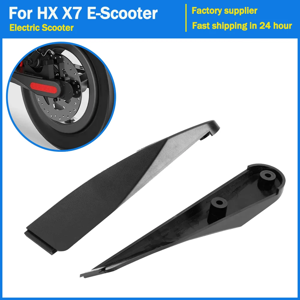 1 paio di copertura decorativa per forcella posteriore per HX X7 Scooter elettrico KickScooter protezione nuove parti di guscio stent ruota