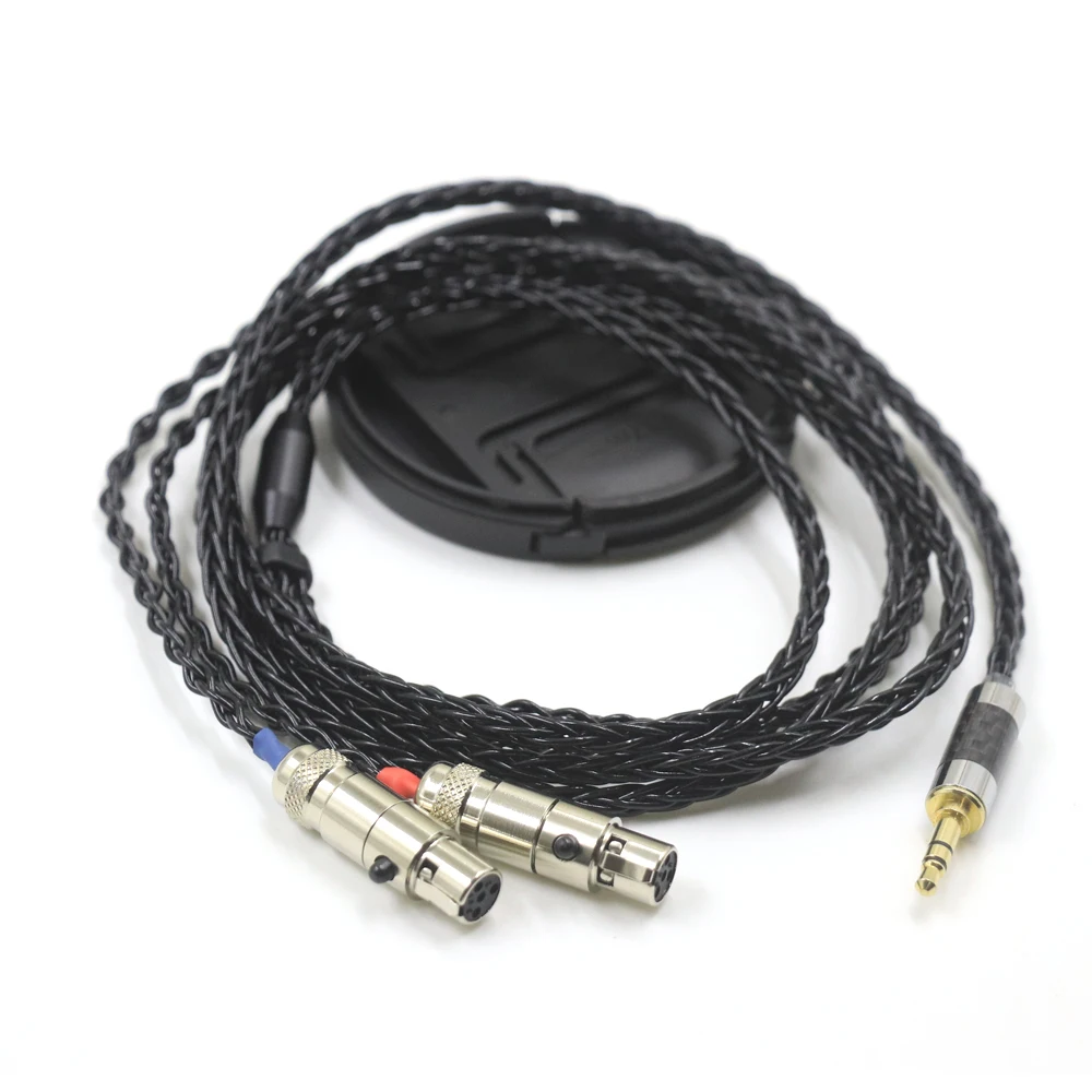 Haldane HIFI 블랙젤리 하이엔드 타이완 7N Litz OCC 헤드폰 교체 업그레이드 케이블, HDD HPC1 2 3 4 5 HDD폰 HEDD 오디오용