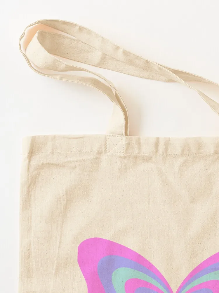 حقيبة حمل على شكل فراشة ذات طبقات، حقائب يد قابلة لإعادة الاستخدام، حقيبة يد، حقيبة تسوق محمولة