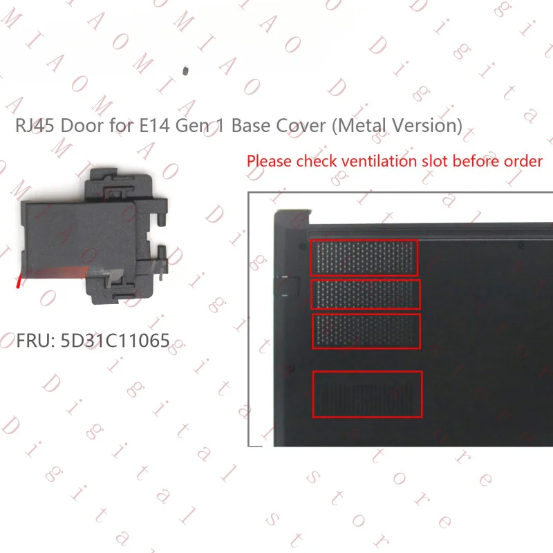 

Заглушка порта RJ45 для сетевого разъема LAN, металлическая, для Lenovo Thinkpad E14 Gen 1