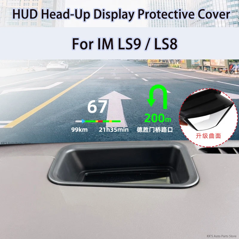 CAR HUD Head-Up Display Protective Cover & Dashboard Dustproof Cover for IM LS9 / LS8, Car Interior Accessories