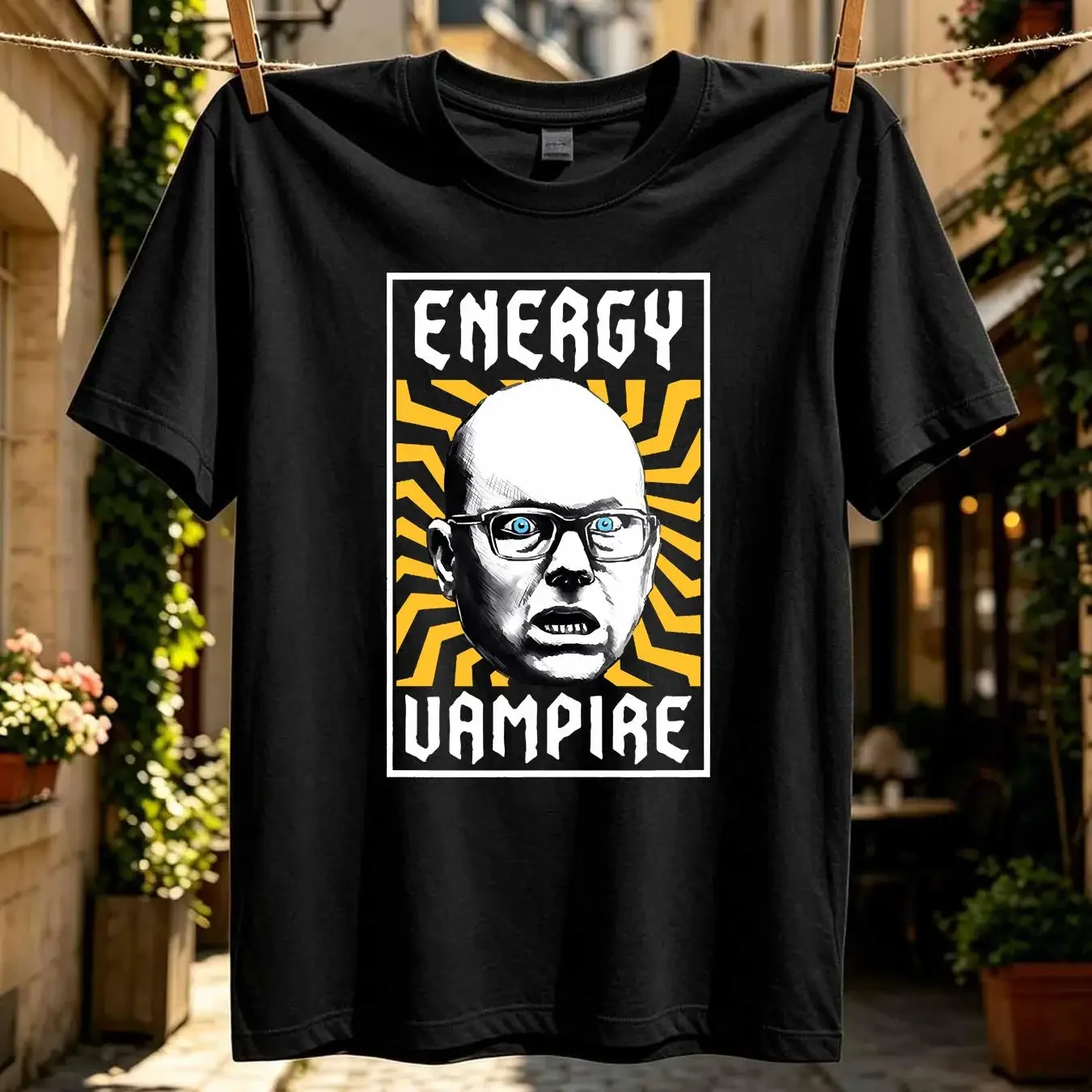 washed T Shirt More Energy Boring Yellow What We Do In The Shadows Vintage Colin Robinson long or short sleeves vintage Washed