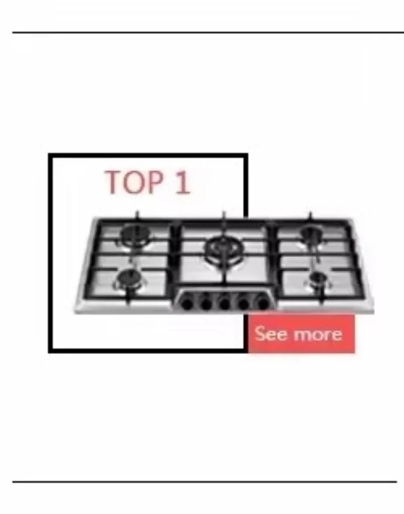 Sell like hot cakes Built in Hob 5 Burner major kitchen appliances gas cooktops