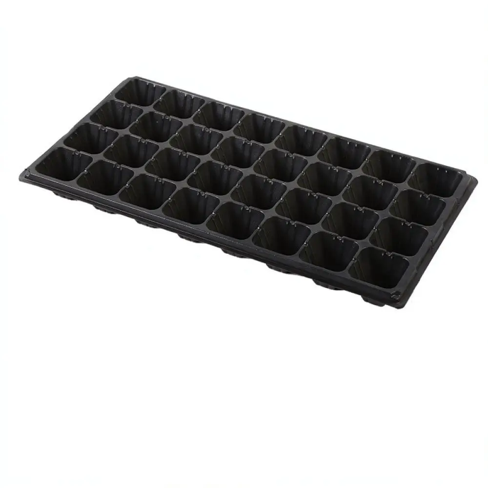 Vegetable Flower Seedling Tray Durable Plastic Nursery Pot For Garden Plant Propagation Starting Germination Box