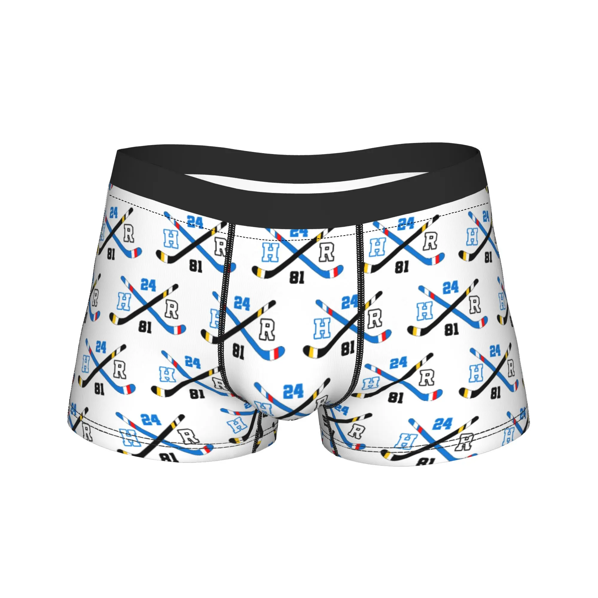 

Man Heated Rivalry Underwear Shane Ilya Number 24 81 Funny Boxer Briefs Shorts Panties Homme Soft Underpants Plus Size