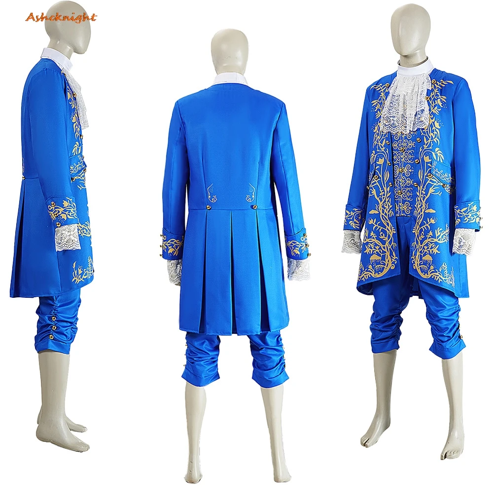 

Cartoon Beauty Cosplay The Beast Cloth Prince Beast Clothes Men Party Disguise Roleplay Outfits Suit Halloween Costume Carnival