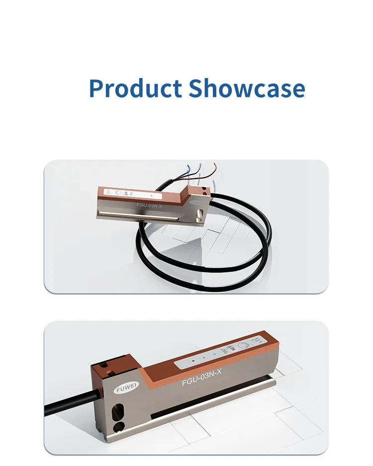 FUWEI FGU-03N-X Photoelektrischer Etikettensensor Kartenschlitz-Typ 3mm Erkennung für Nicht-Transparente Papieretiketten Etikettiermaschine Automatik – Detail 9