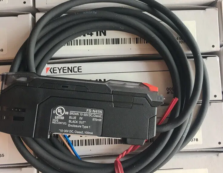 

Keyence FS-N41N Amplifier Fiberoptic Sensor FSN41N New In Box Expedited Shipping