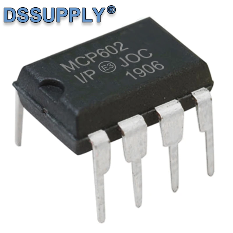 5PCS/LOT MCP602-I/P MCP6002 MCP602 DIP-8 Chipset