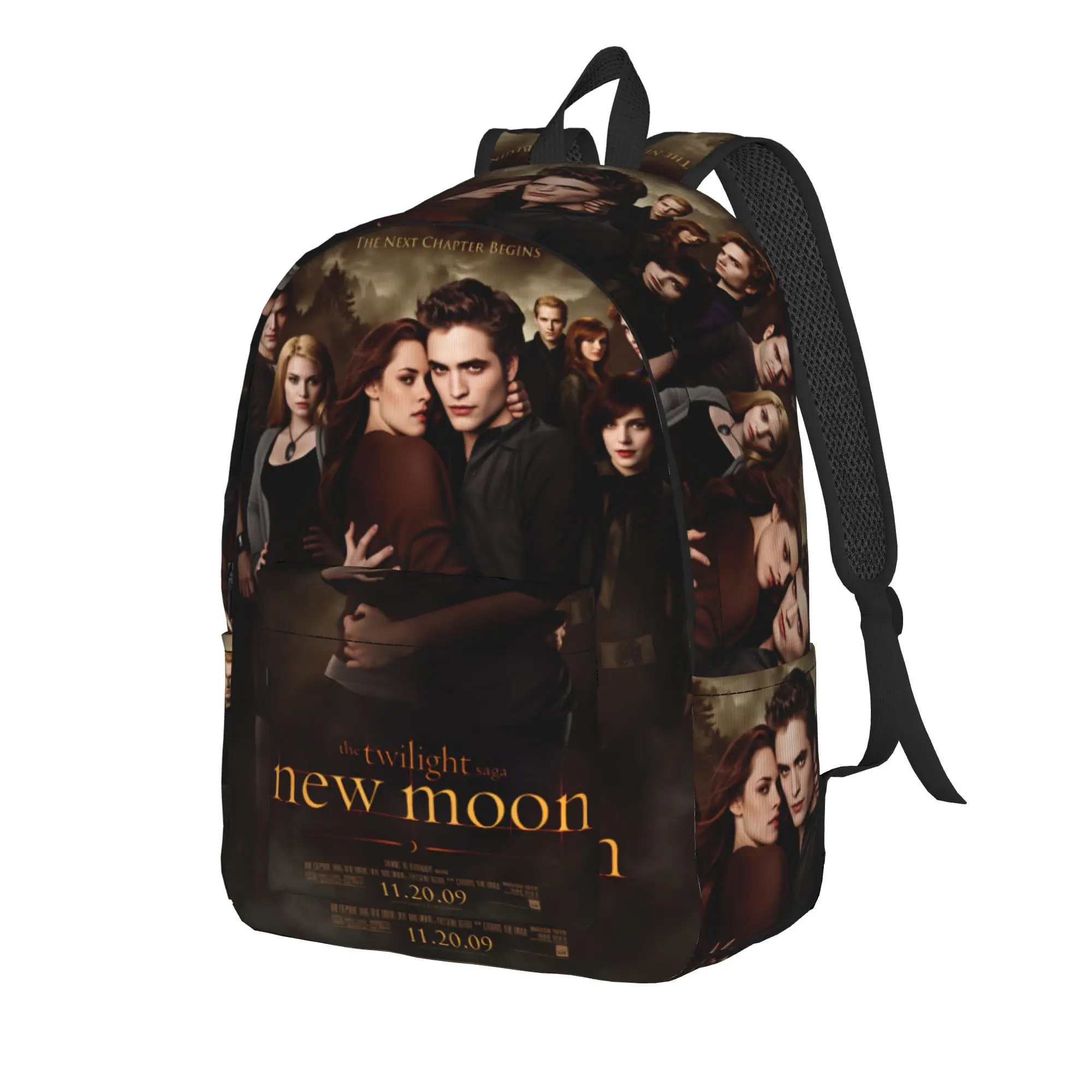 Decor Edward Backpack Unisex The Twilight Saga Big Backpacks Polyester Aesthetic School Bags Hiking Designer Rucksack