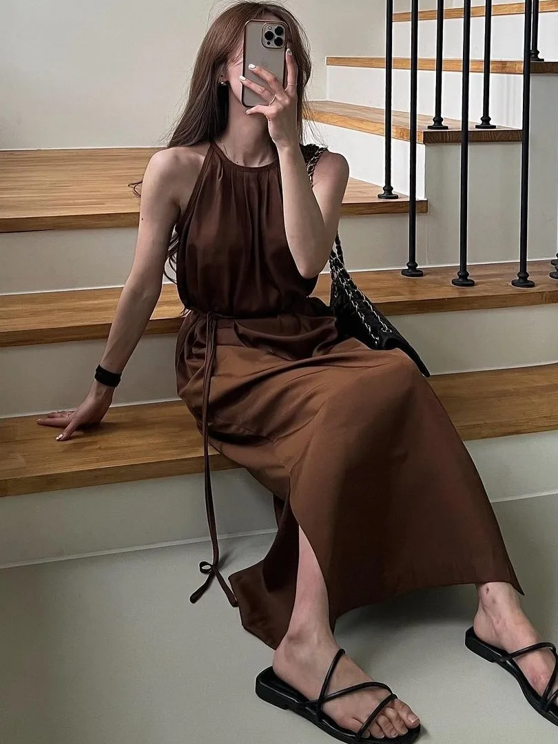 

Шикарная летняя полосатая свободная длинная женская повседневная универсальная верхняя одежда с защитой от солнца, большой дизайн