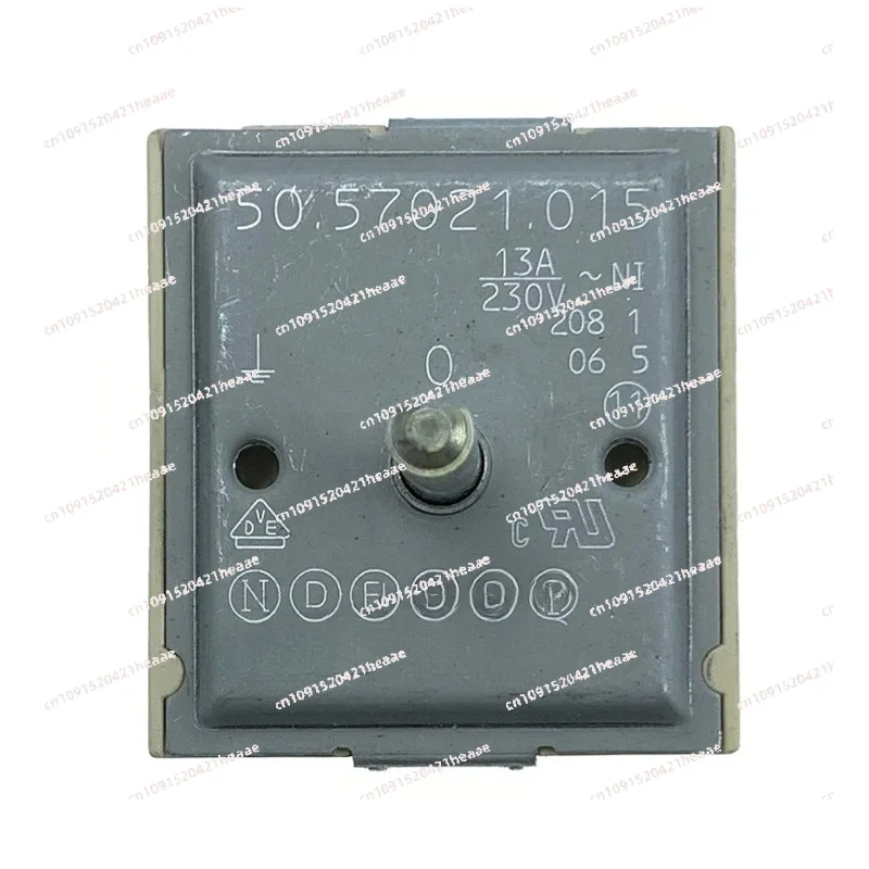 Suitable for  Single Energy Regulator Control Switch Electric Range Infinite Switch Compatible 50.57021.010 50.57021.015