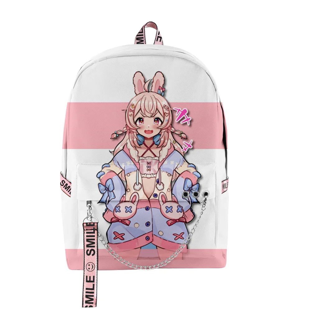 

Classic Popular VTuber Pipkin Pippa Anime 3D Print School Bags Unisex Oxford Waterproof Notebook multifunction Travel Backpacks