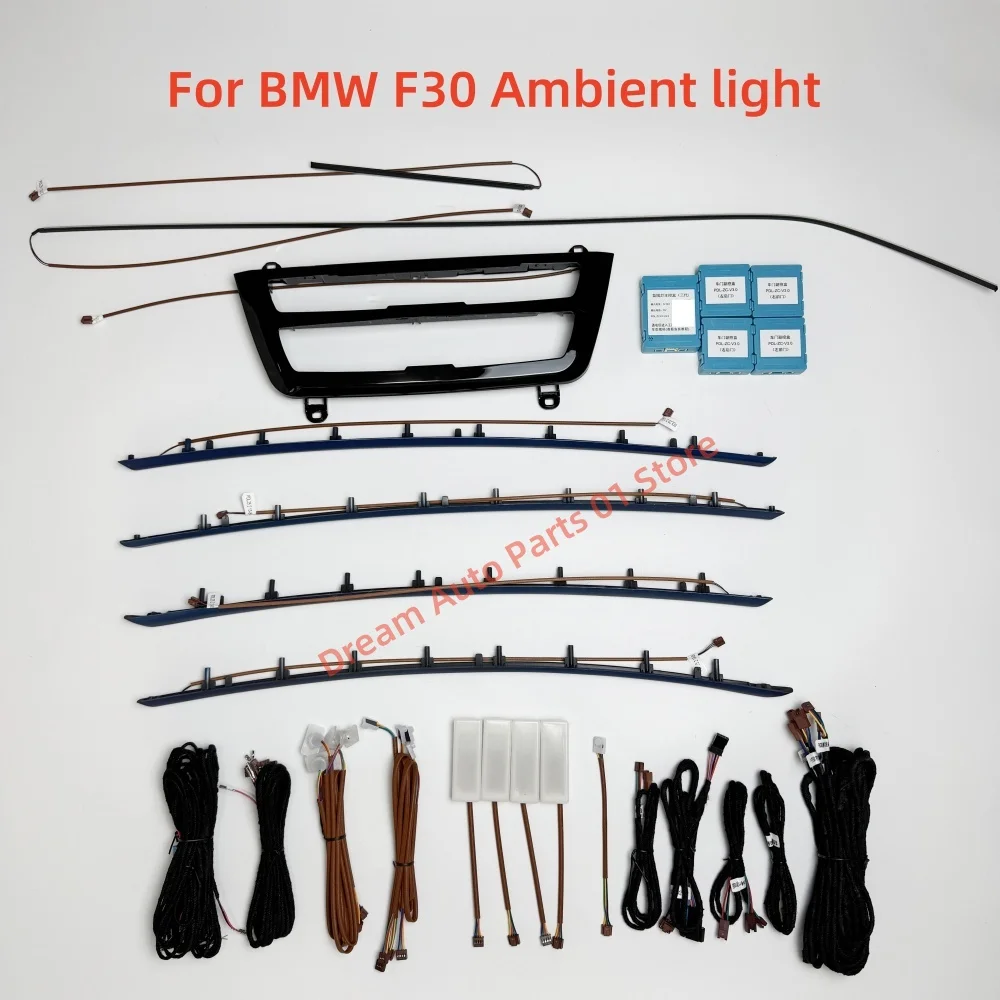 LED Atmosphere Lights For BMW F30 F31 F32 Automotive Interior Lighting Upgrade Ambient Light Kit Footlights Auto parts new