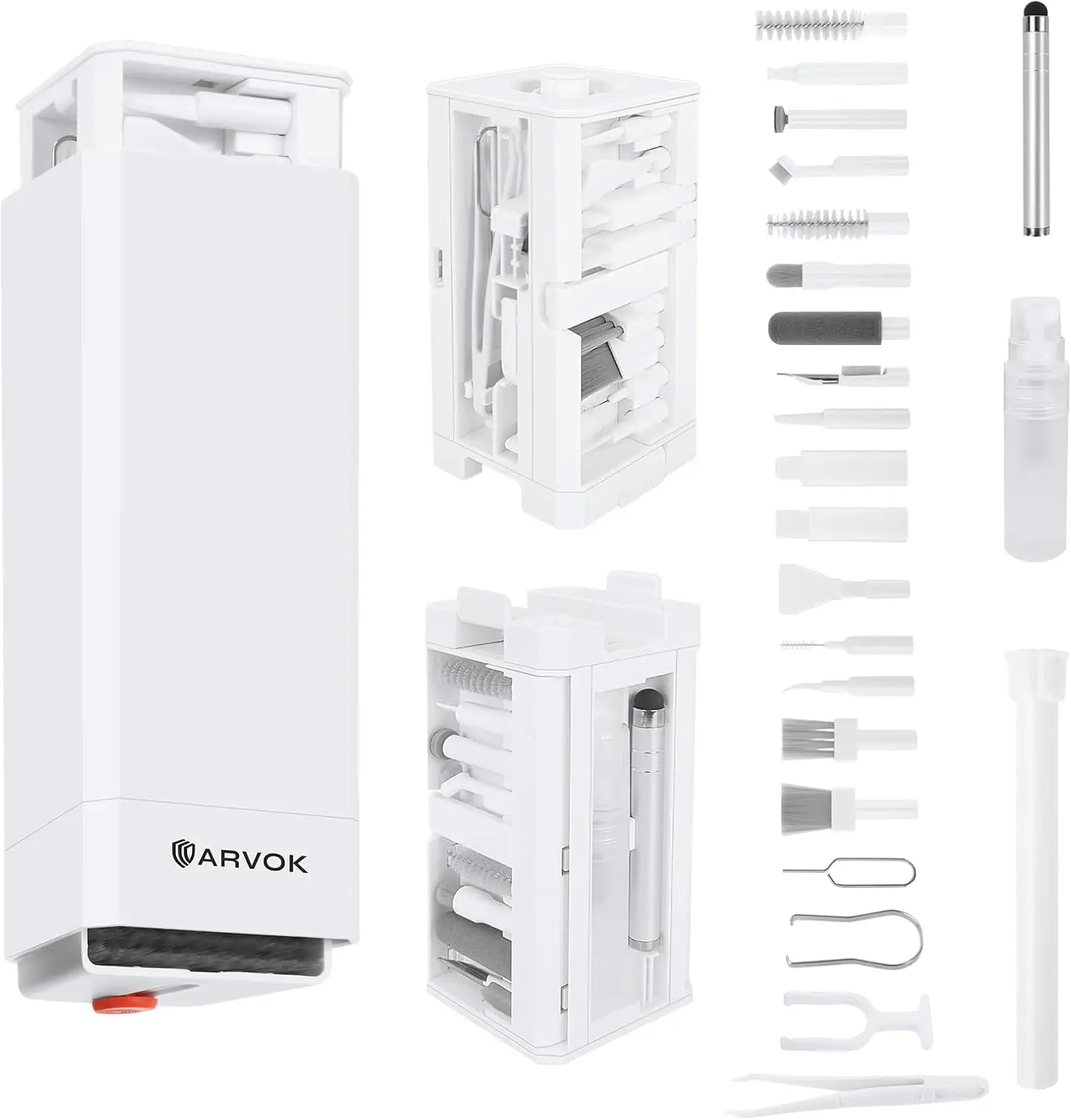 

Набор для электронной чистки 32-в-1 для телефонов, ноутбуков, наушников, клавиатур, экранов и многого другого