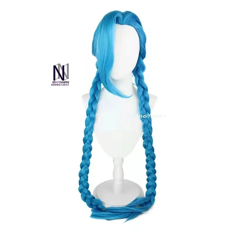 أزياء Game Jinx التأثيرية لعبة LOL League of Legends Cos ملابس علوية سراويل علوية لحفلات الهالوين كرنفال زي لعب الأدوار للنساء