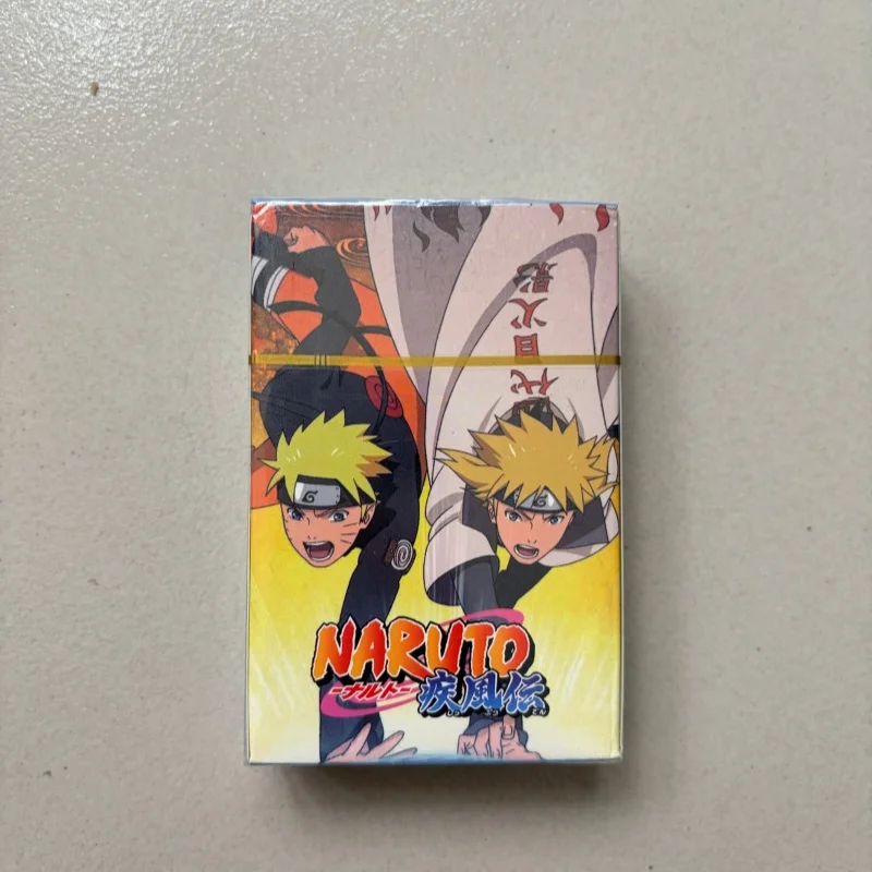 Two-Dimensional Naruto Anime Exquisite Playing Cards Accessories Naruto Uzumaki Sakura Haruno Casual Entertainment Fun Cards