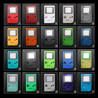 1set Full Set Housing Shell Case Cover Repairt Parts For Gameboy Classic Game Console for GB DMG-01 With Buttons