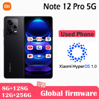 Xiaomi Redmi Note 12 Pro 5G Smartphone HyperOS 1.01080 OIS Camera MediaTek Dimensity 120Hz AMOLED Display 67W Charger used phone
