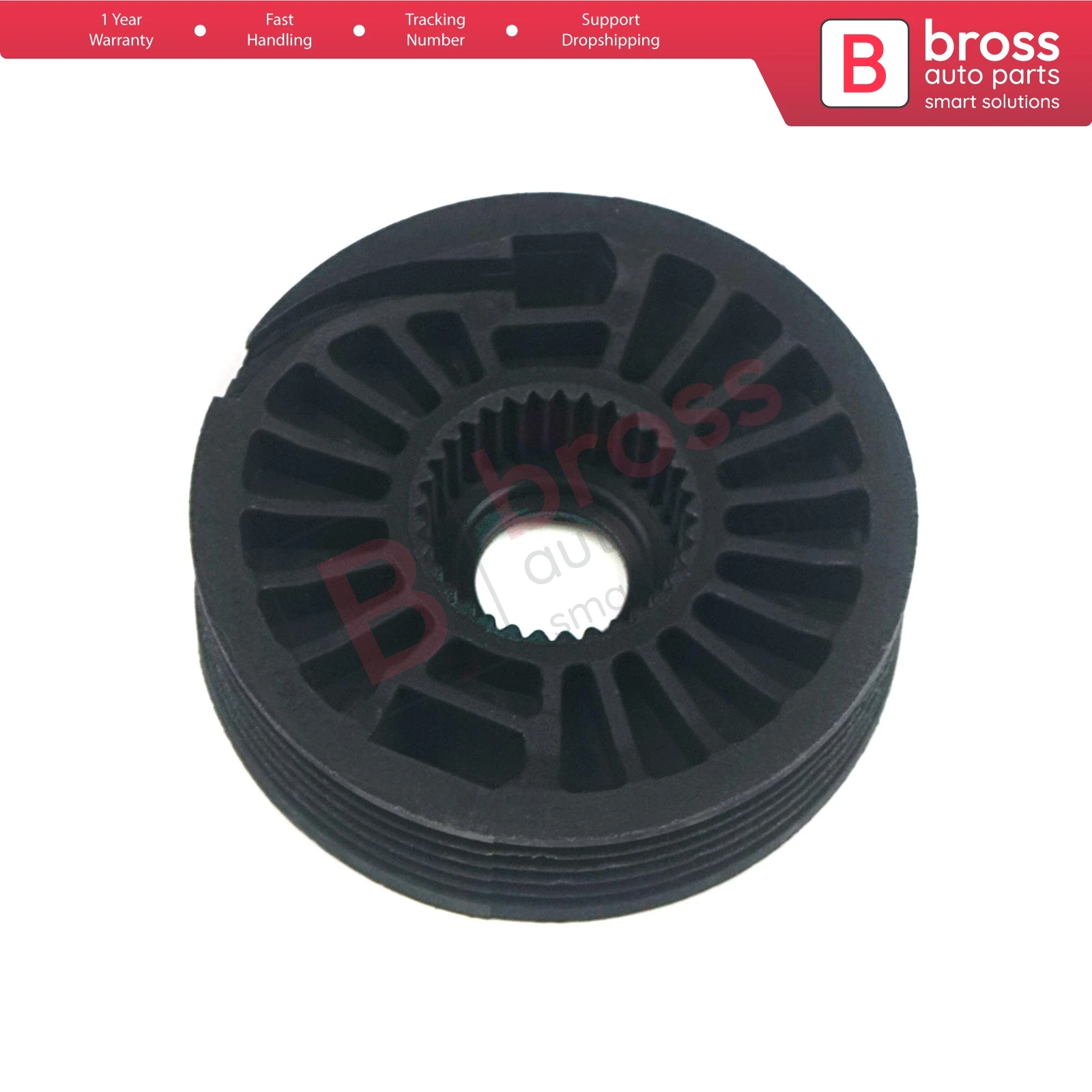 

Bross Auto Parts BWR5317 Window Regulator Wheel Pulley Front Left Door 3G0837461A for Audi A1 MK2 VW Passat B8 Made in Turkey