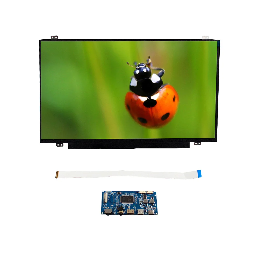 14zoll 1920x1080 FHD IPS LCD Screen Wall-Mounted H DMI Type USB C eDP Board 30Pin