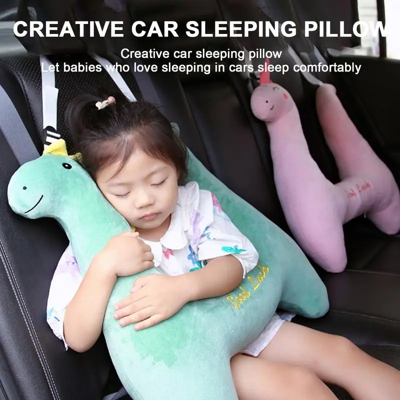 

H Shape Travel Pillow For Kids Children's Car Sleeping Artifact Pillow Kids Car Headrest Support Breathable Kid Airplane Pillow