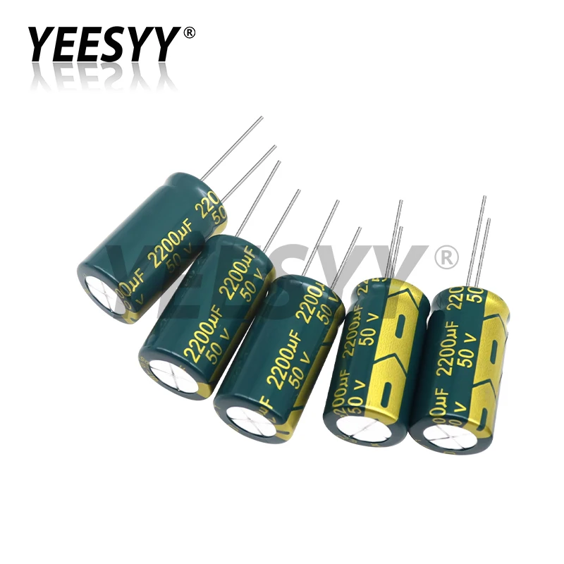 10V 16V 25V 35V 50V 400V 450V High Frequency Low ESR Aluminum Capacitor 10UF 100UF 220UF 330UF 470UF 680UF 1000UF 2200UF 3300UF