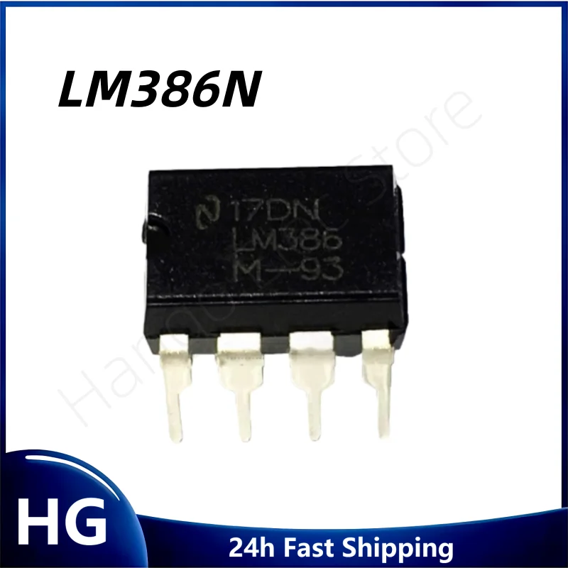 10pcs/Original  LM386 LM386N DIP-8 Audio Power AMPLIFIER IC Chip