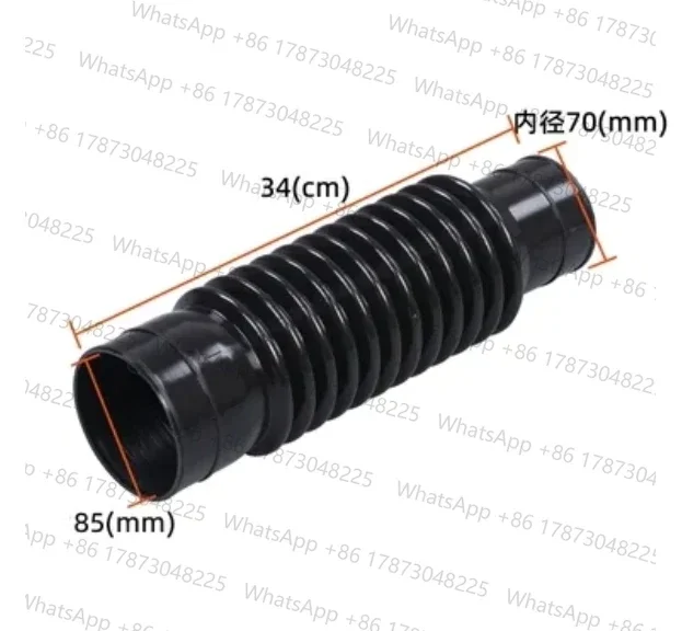 Tubo flexible para pulverizador de niebla 3WF-3A/B 3WF-3 3WF-2.6 1E40FP-3 1E40FP-3Z, tubo curvado